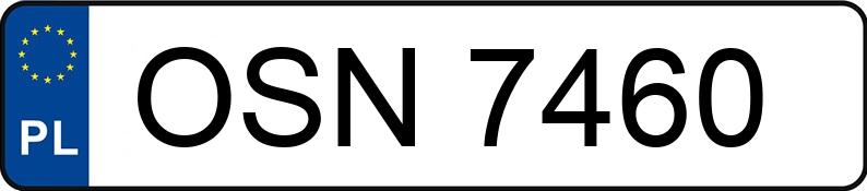 Numer rejestracyjny OSN 7460 posiada FIAT Panda 1.1 Kat. Trekking 4x4 - OSN7460