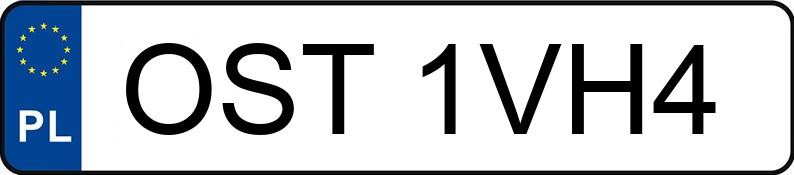 Numer rejestracyjny OST 1VH4 posiada SKODA Yeti Outdoor 2.0 TDI DPF MR`14 E6 Ambition SCR 4x4 - OST1VH4