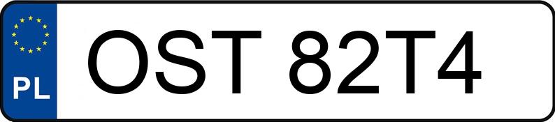 Numer rejestracyjny OST 82T4 posiada VOLKSWAGEN TOURAN - OST82T4 Numer rejestracyjny OST 82T4 posiada VOLKSWAGEN TOURAN - OST82T4