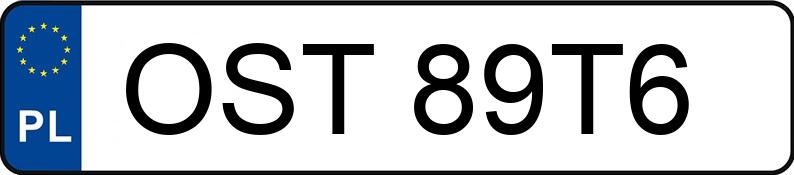 Numer rejestracyjny OST 89T6 posiada ALFA ROMEO MiTo MiTo 1.4 Junior - OST89T6 Numer rejestracyjny OST 89T6 posiada ALFA ROMEO MiTo MiTo 1.4 Junior - OST89T6