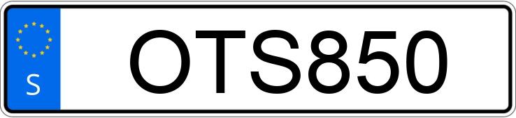 Numer rejestracyjny OTS850 posiada BMW X6 xDrive35d