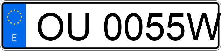 Numer rejestracyjny OU0055W posiada RENAULT LAGUNA Numer rejestracyjny OU0055W posiada RENAULT LAGUNA