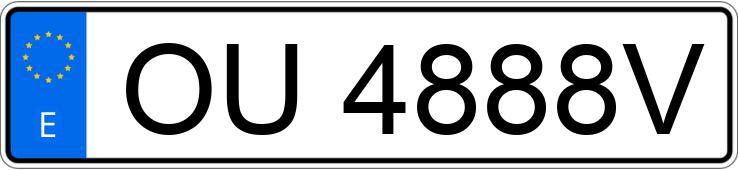 Numer rejestracyjny OU4888V posiada GALLOPER SANTAMO