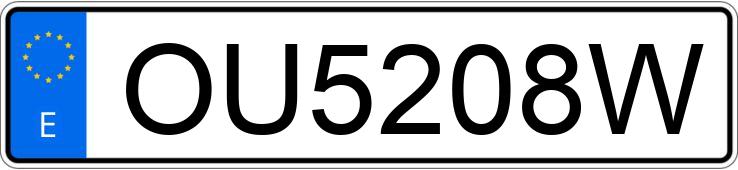 Numer rejestracyjny OU5208W posiada CITROEN XSARA Numer rejestracyjny OU5208W posiada CITROEN XSARA