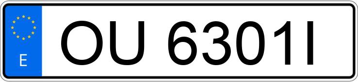 Numer rejestracyjny OU6301I posiada SEAT MARBELLA