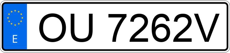 Numer rejestracyjny OU7262V posiada SEAT INCA Numer rejestracyjny OU7262V posiada SEAT INCA