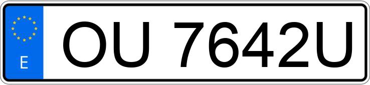 Numer rejestracyjny OU7642U posiada CHRYSLER NEON Numer rejestracyjny OU7642U posiada CHRYSLER NEON