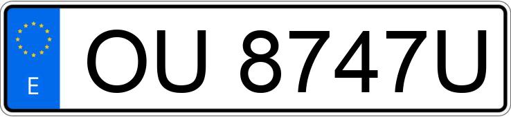 Numer rejestracyjny OU8747U posiada SEAT IBIZA Numer rejestracyjny OU8747U posiada SEAT IBIZA