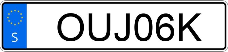 Numer rejestracyjny OUJ06K posiada Toyota Corolla Estate Numer rejestracyjny OUJ06K posiada Toyota Corolla Estate