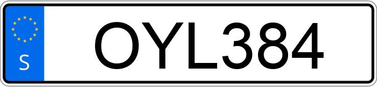 Numer rejestracyjny OYL384 posiada Volvo V50 D2