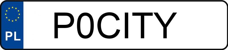 Numer rejestracyjny P0CITY posiada MAYBACH 62 5.5 E3 62 5.5 E3