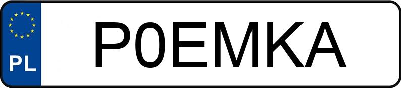 Numer rejestracyjny P0EMKA posiada BMW X4 MR`14 E6 F26 M40i Step Numer rejestracyjny P0EMKA posiada BMW X4 MR`14 E6 F26 M40i Step