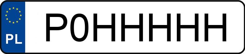 Numer rejestracyjny P0HHHHH posiada BMW X7 XDRIVE40D