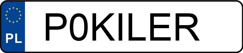 Numer rejestracyjny P0KILER posiada AUDI RS6