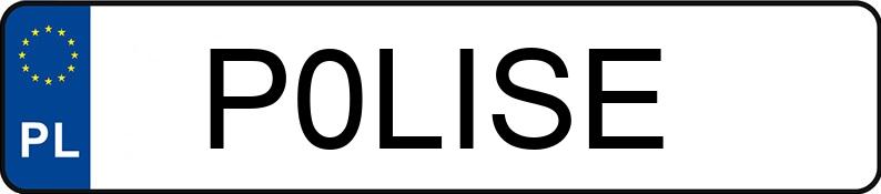 Numer rejestracyjny P0LISE posiada BMW 520 Diesel Kat. MR`01 E39 Numer rejestracyjny P0LISE posiada BMW 520 Diesel Kat. MR`01 E39