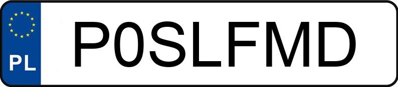 Numer rejestracyjny P0SLFMD posiada MERCEDES-BENZ C 43 AMG MR`21 E6 206 4Matic