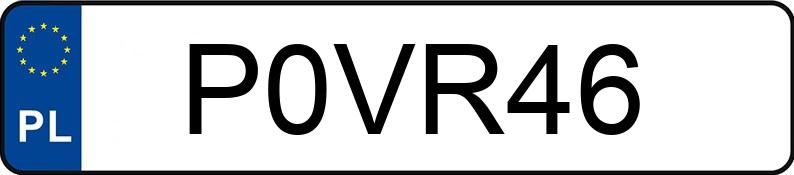 Numer rejestracyjny P0VR46 posiada PORSCHE CAYENNE Numer rejestracyjny P0VR46 posiada PORSCHE CAYENNE