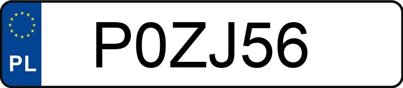 Numer rejestracyjny P0ZJ56 posiada BMW 840D XDRIVE