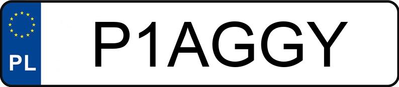 Numer rejestracyjny P1AGGY posiada MITSUBISHI Galant 2.5i Kat. MR`97 Avance Numer rejestracyjny P1AGGY posiada MITSUBISHI Galant 2.5i Kat. MR`97 Avance