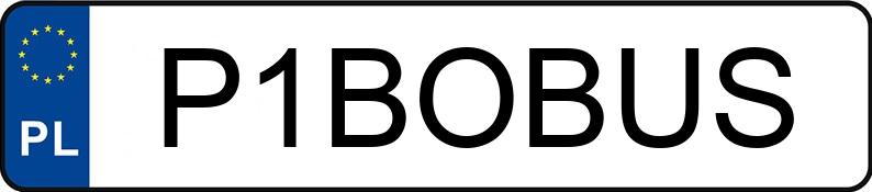 Numer rejestracyjny P1BOBUS posiada FERRARI 458 ITALIA