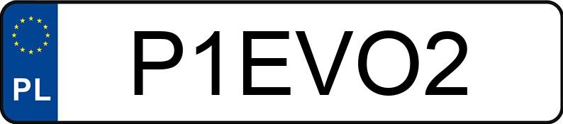 Numer rejestracyjny P1EVO2 posiada MERCEDES-BENZ SL 300 Kat. 129 SL 300 Kat. 129