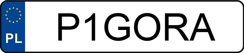 Numer rejestracyjny P1GORA posiada HONDA Turystyczne GL 1800 SE Gold Wing Numer rejestracyjny P1GORA posiada HONDA Turystyczne GL 1800 SE Gold Wing
