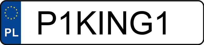 Numer rejestracyjny P1KING1 posiada HARLEY-DAVIDSON Softail FLSTFI Fat Boy