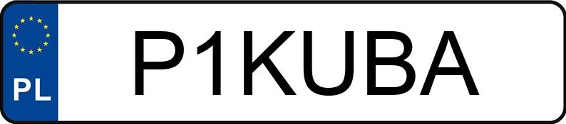 Numer rejestracyjny P1KUBA posiada PEUGEOT PARTNER