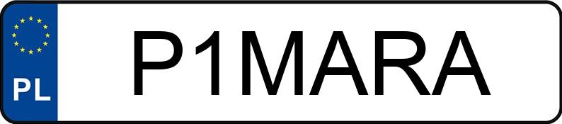 Numer rejestracyjny P1MARA posiada AUDI A3