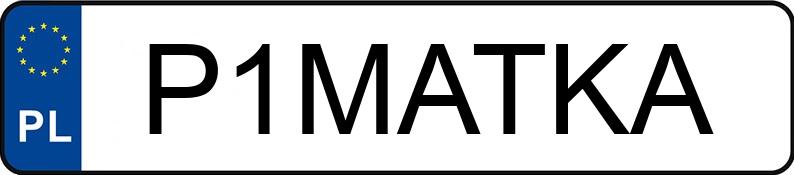 Numer rejestracyjny P1MATKA posiada CITROEN C4 GRAND PICASSO