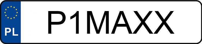 Numer rejestracyjny P1MAXX posiada BMW X4 XDRIVE20I