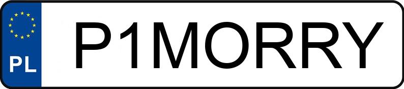 Numer rejestracyjny P1MORRY posiada BMW M 4 Coupe 3.0 MR`21 E6d G82 Competition M Drivelogic