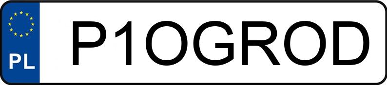 Il numero di registrazione P1OGROD ha FORD FT Custom 300 2.0 TDCi MR`18 E6.2 3.0t L2 Trail