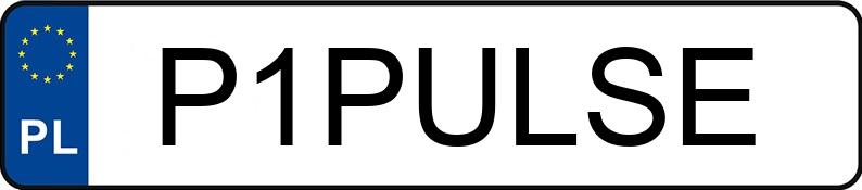 Numer rejestracyjny P1PULSE posiada CHRYSLER 200 Numer rejestracyjny P1PULSE posiada CHRYSLER 200