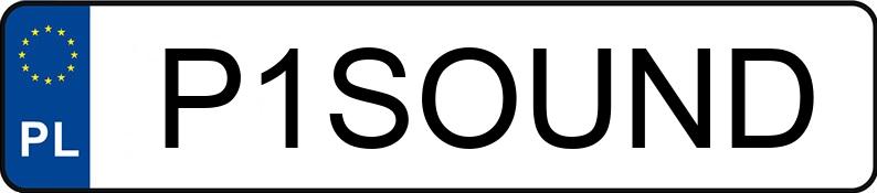 Numer rejestracyjny P1SOUND posiada MASERATI Quattroporte MR`13 E5 S