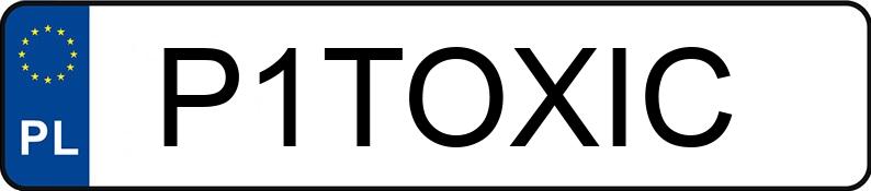 Numer rejestracyjny P1TOXIC posiada VOLKSWAGEN Scirocco 2.0 TDI MR`08 E5 Scirocco 2.0 TDI MR`08 E5