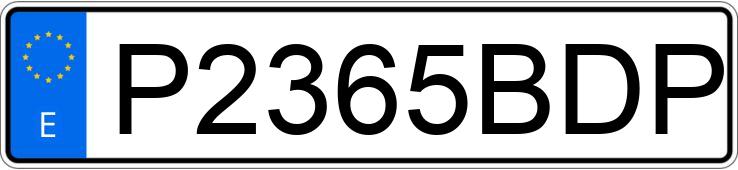 Numer rejestracyjny P2365BDP posiada AUDI Q5