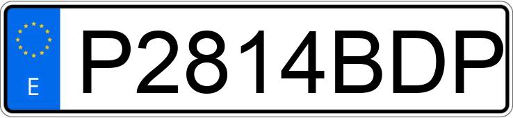 Numer rejestracyjny P2814BDP posiada BMW SERIE 3