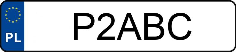Numer rejestracyjny P2ABC posiada AUDI TT COUPE