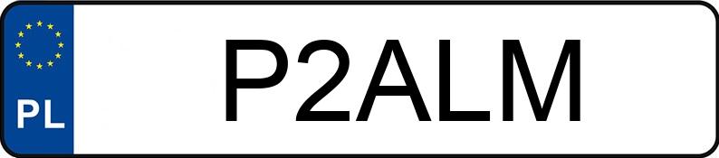 Numer rejestracyjny P2ALM posiada BMW M3 Numer rejestracyjny P2ALM posiada BMW M3