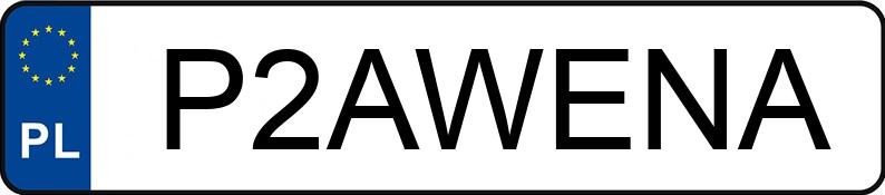 Numer rejestracyjny P2AWENA posiada BMW Z 4 Roadster 2.0 MR`02 E4 E85 Z 4 Roadster 2.0 MR`02 E4 E85
