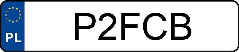 Numer rejestracyjny P2FCB posiada LAND ROVER RANGE ROVER EVOQUE