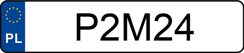 Numer rejestracyjny P2M24 posiada FERRARI F8 MR`19 E6 Tributo F1