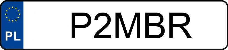 Numer rejestracyjny P2MBR posiada BMW M 5 4.4 MR`21 E6d F90 M Competition Steptronic