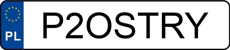 Numer rejestracyjny P2OSTRY posiada VOLKSWAGEN Golf V GTI 2.0 FSI MR`03 E4 GTI Numer rejestracyjny P2OSTRY posiada VOLKSWAGEN Golf V GTI 2.0 FSI MR`03 E4 GTI