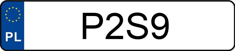 Numer rejestracyjny P2S9 posiada MERCEDES-BENZ S 320 CDI MR`02 E3 220 S 320 CDI MR`02 E3 220