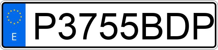 Numer rejestracyjny P3755BDP posiada MERCEDES VITO 109 CDI C FGN