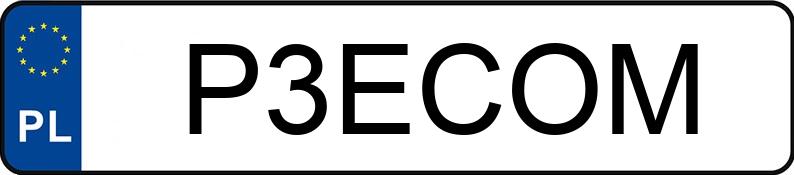 Numer rejestracyjny P3ECOM posiada BMW M2 CS Numer rejestracyjny P3ECOM posiada BMW M2 CS