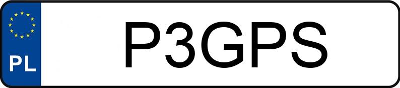 Numer rejestracyjny P3GPS posiada RENAULT TRAFIC L Numer rejestracyjny P3GPS posiada RENAULT TRAFIC L