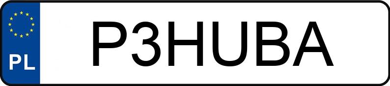 Numer rejestracyjny P3HUBA posiada BMW 320i Cabrio Kat. E36 320i Cabrio Kat. E36